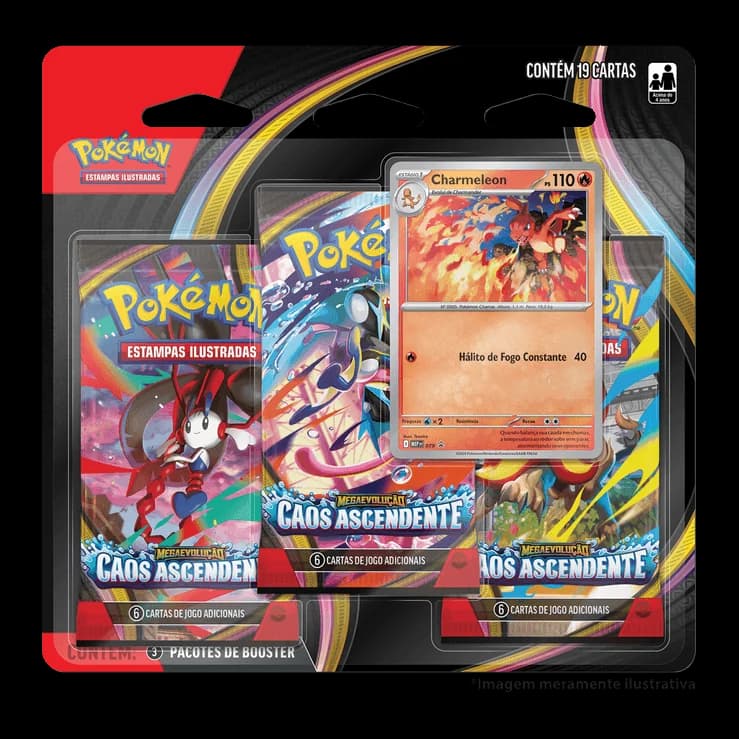 Blister Triplo Pokémon Caos Ascendente